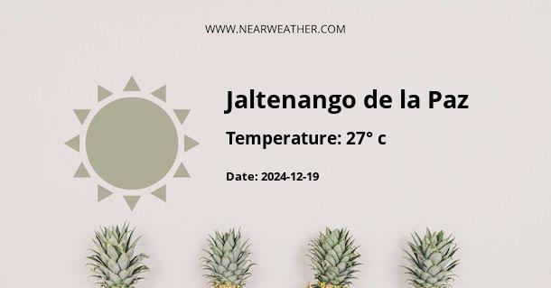 Weather in Jaltenango de la Paz