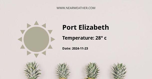 Weather in Port Elizabeth