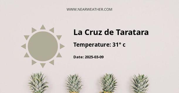 Weather in La Cruz de Taratara