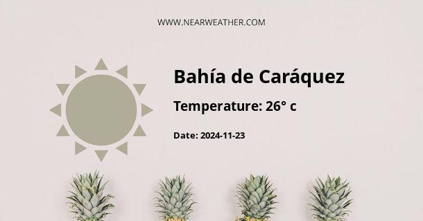 Weather in Bahía de Caráquez