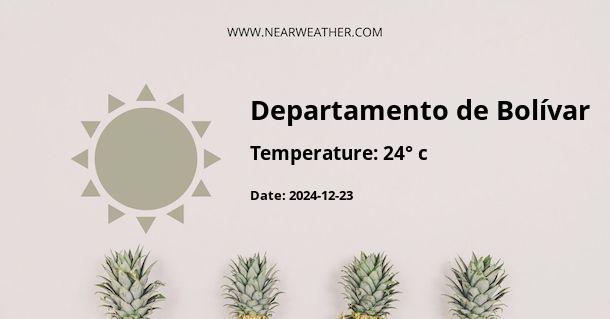 Weather in Departamento de Bolívar