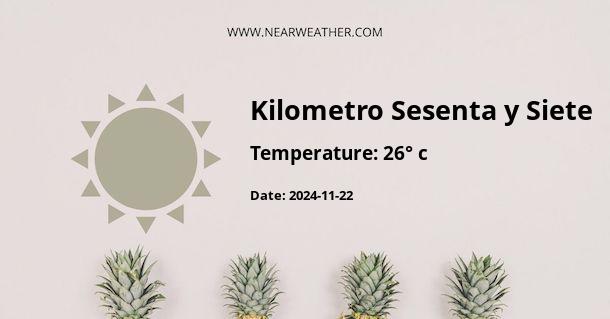 Weather in Kilometro Sesenta y Siete