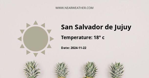 Weather in San Salvador de Jujuy