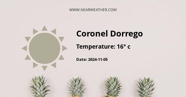 Weather in Coronel Dorrego