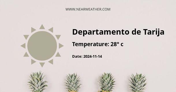 Weather in Departamento de Tarija