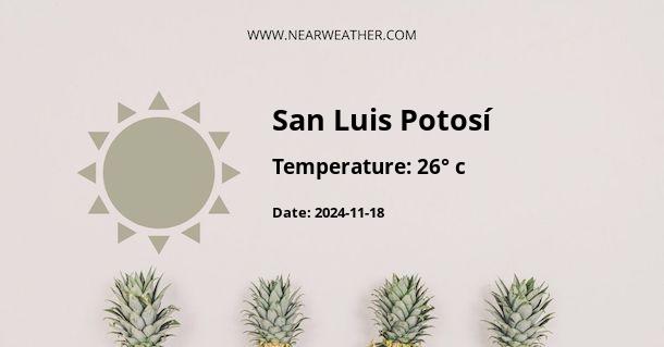 Weather in San Luis Potosí