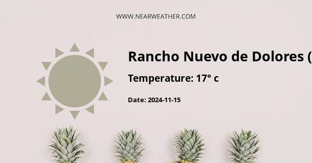 Weather in Rancho Nuevo de Dolores (El Cuero)