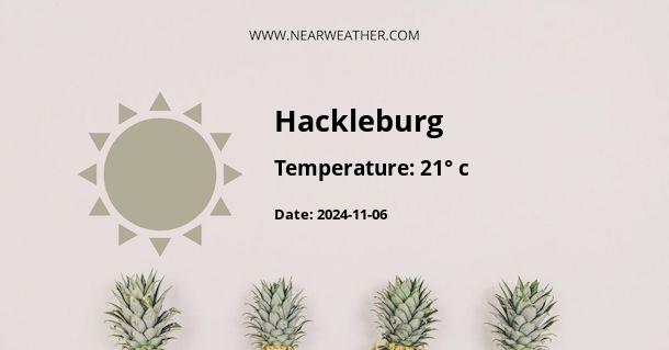 Weather in Hackleburg