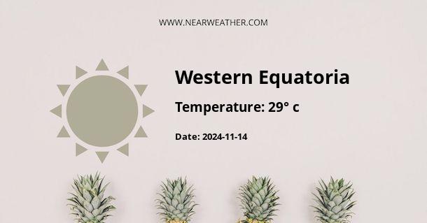 Weather in Western Equatoria