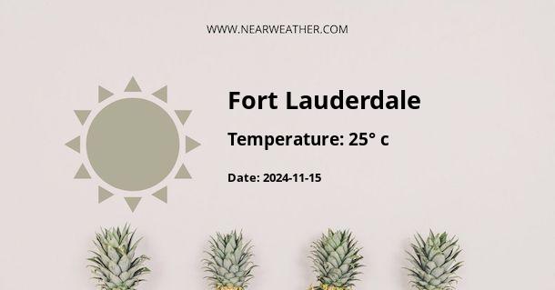 Weather in Fort Lauderdale