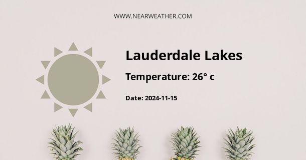 Weather in Lauderdale Lakes