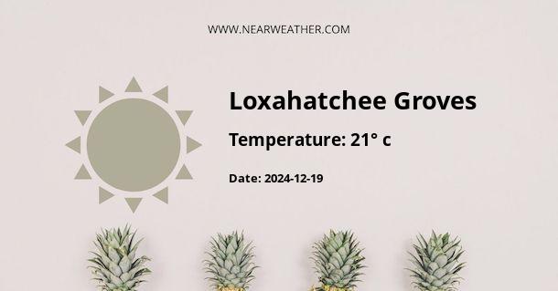 Weather in Loxahatchee Groves