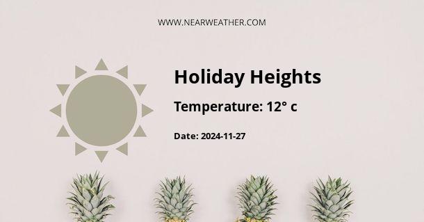 Weather in Holiday Heights