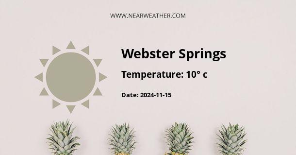 Weather in Webster Springs