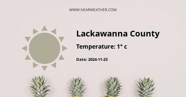 Weather in Lackawanna County