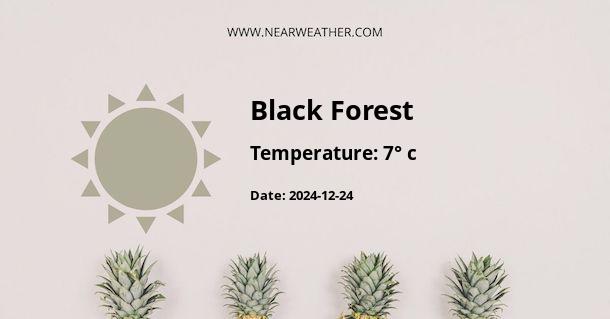 Weather in Black Forest