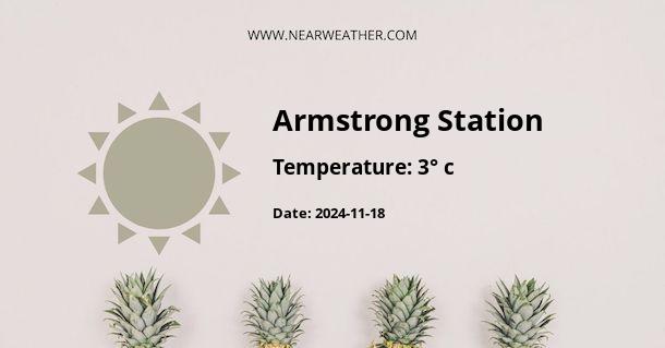 Weather in Armstrong Station