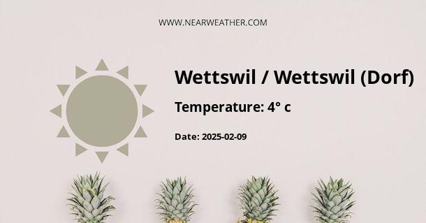 Weather in Wettswil / Wettswil (Dorf)