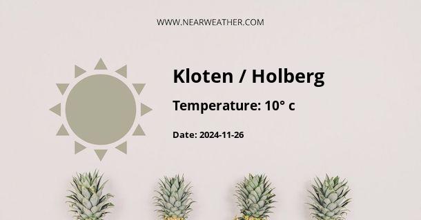 Weather in Kloten / Holberg