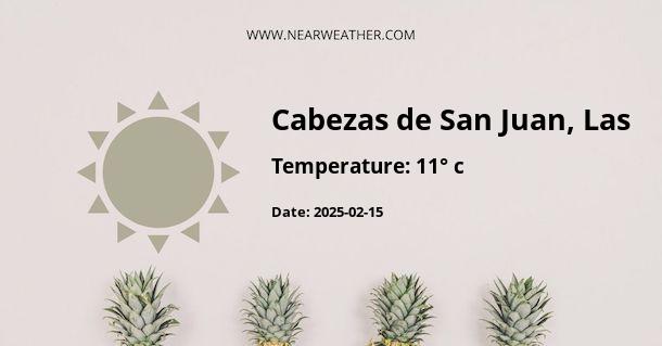 Weather in Cabezas de San Juan, Las