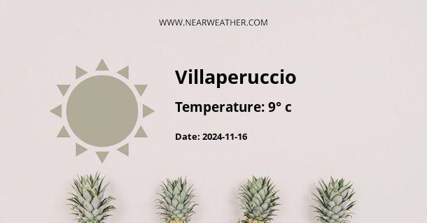 Weather in Villaperuccio