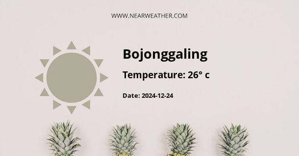 Weather in Bojonggaling