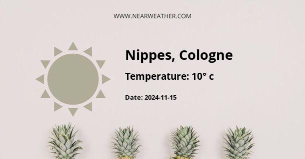 Weather in Nippes, Cologne