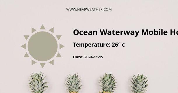 Weather in Ocean Waterway Mobile Home Park