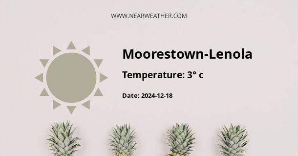 Weather in Moorestown-Lenola