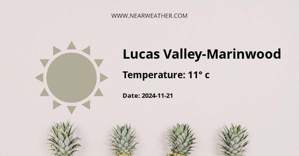 Weather in Lucas Valley-Marinwood