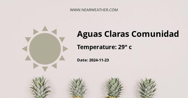 Weather in Aguas Claras Comunidad