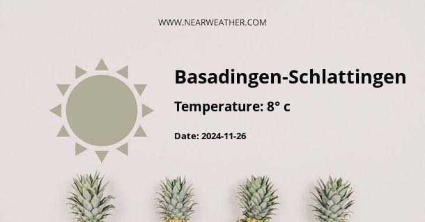 Weather in Basadingen-Schlattingen