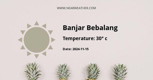 Weather in Banjar Bebalang