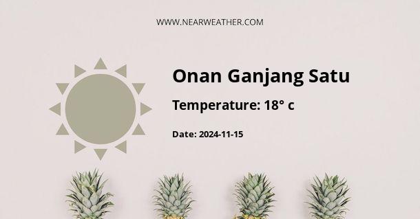 Weather in Onan Ganjang Satu