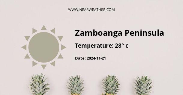 Weather in Zamboanga Peninsula