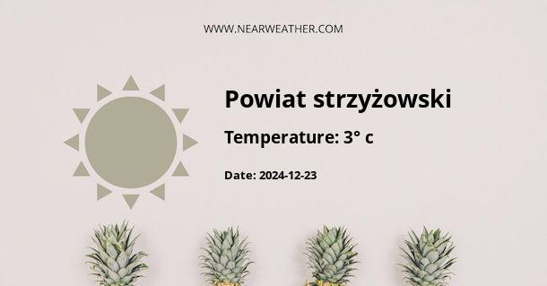 Weather in Powiat strzyżowski