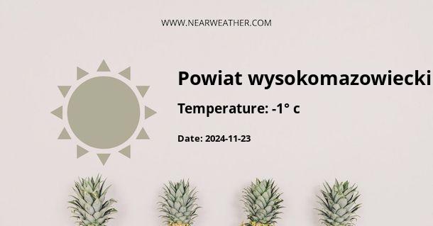 Weather in Powiat wysokomazowiecki