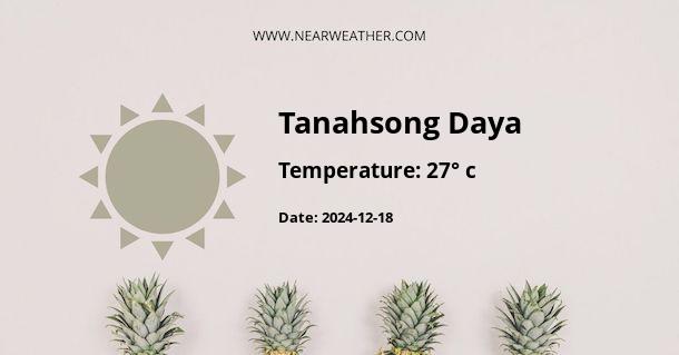 Weather in Tanahsong Daya