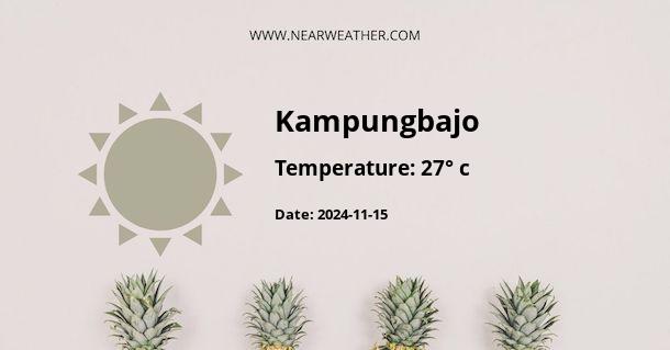 Weather in Kampungbajo