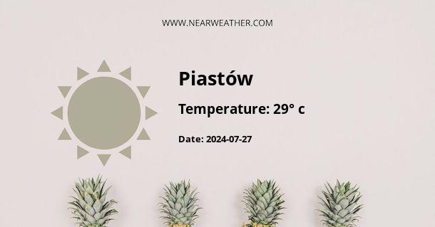 Weather in Piastów