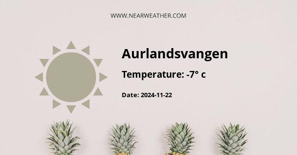 Weather in Aurlandsvangen