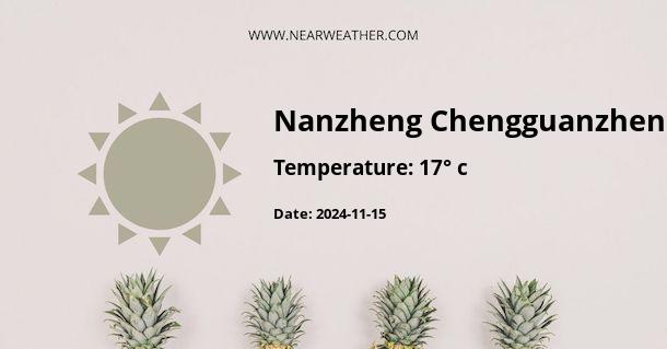 Weather in Nanzheng Chengguanzhen