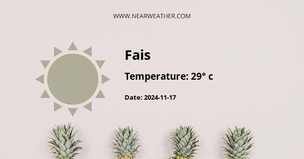 Weather in Fais