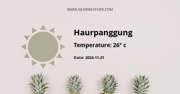 Weather in Haurpanggung