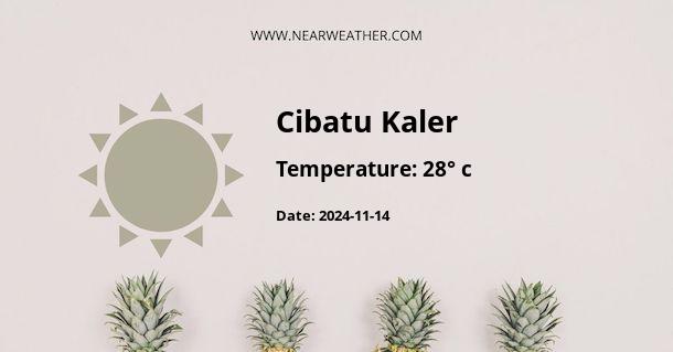 Weather in Cibatu Kaler