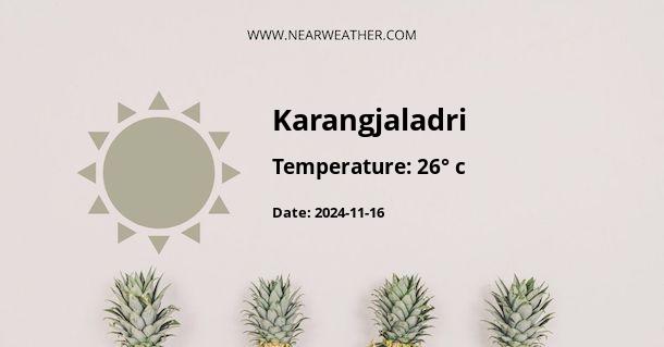 Weather in Karangjaladri