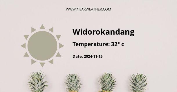 Weather in Widorokandang