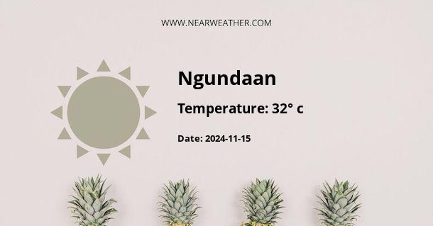 Weather in Ngundaan