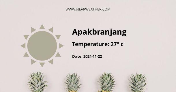 Weather in Apakbranjang